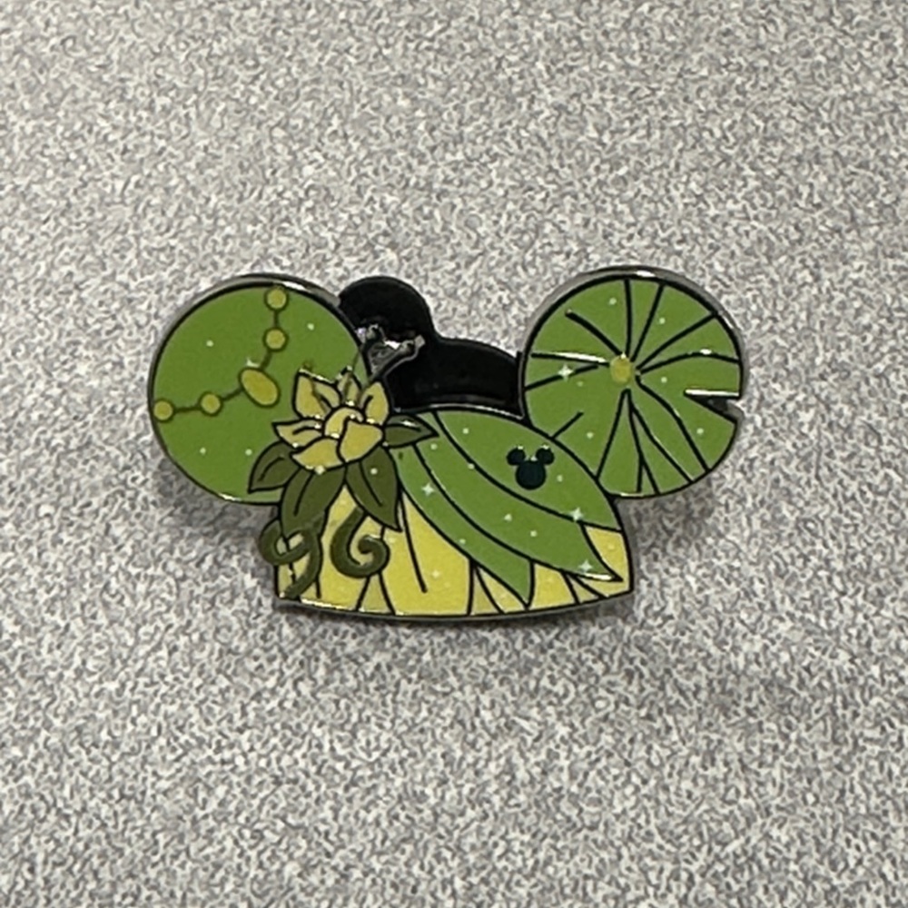Disney Parks Tiana Ear Hat * Wave B * 2025 Hidden Mickey Pin NWOT
